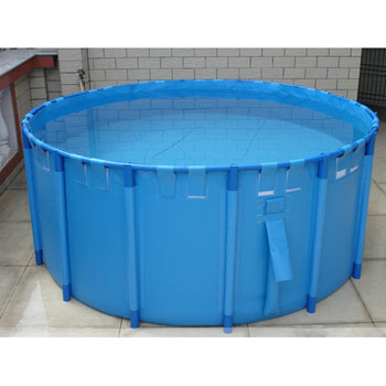  Folding round fish pond