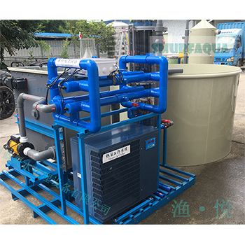 Seawater factory aquaculture system