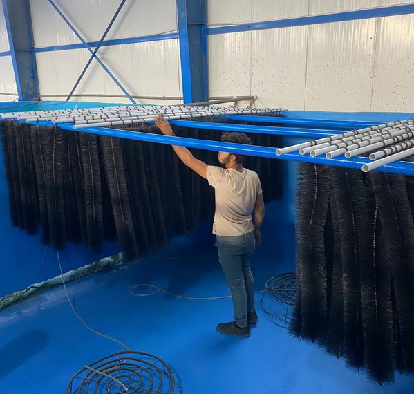 Factory freshwater fish farming system in Iraq